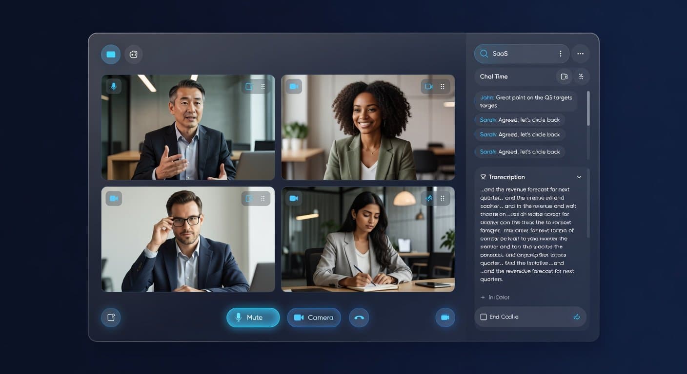 Conferly meeting interface